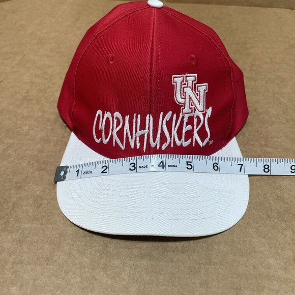 Nebraska Cornhuskers SnapBack Hat, Red, Adjustable, Logo, Pro Style, Script - Picture 8 of 9